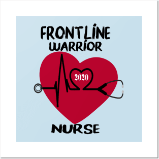 Frontline Warrior 2020 Nurse Posters and Art